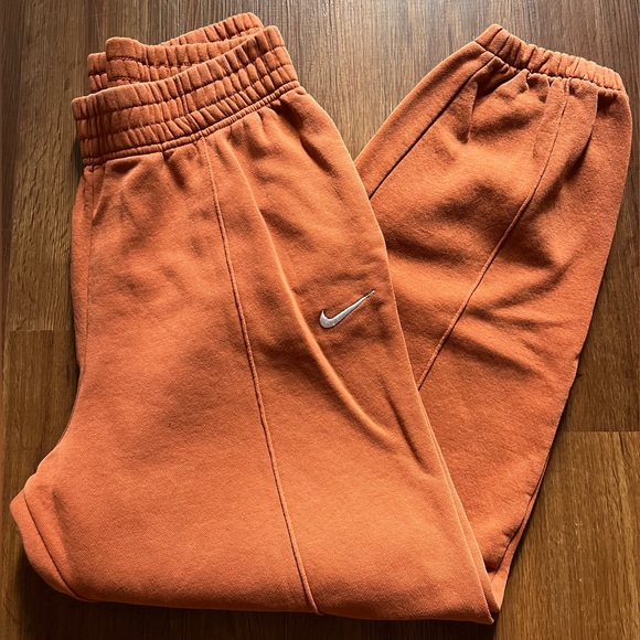Nike Pants - Nike Vibrant Orange Joggers